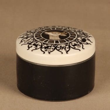 Arabia Horoscope jar Capricorn designer Raija Uosikkinen