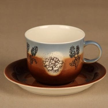 Arabia Äidille Äidinkuppi, 1980, suunnittelija Heljä Liukko-Sundström, 1980, vuosikuppi, serikuva