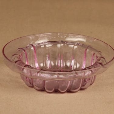 Riihimäen lasi Aurora kulho, pieni, suunnittelija Helena Tynell, pieni