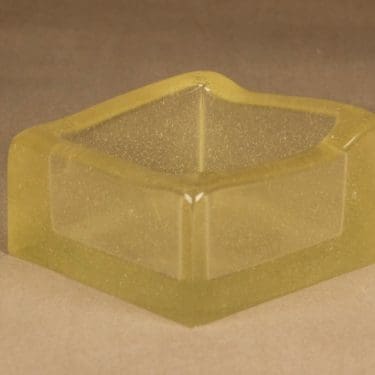 Nuutajärvi Iglu tuhka-astia, kirkas, suunnittelija Oiva Toikka,