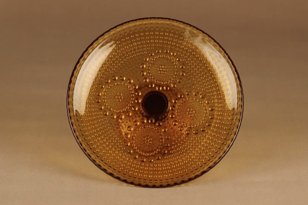 Riihimäen lasi Grapponia tarjoiluvati, jalallinen, suunnittelija Nanny Still, jalallinen kuva 2