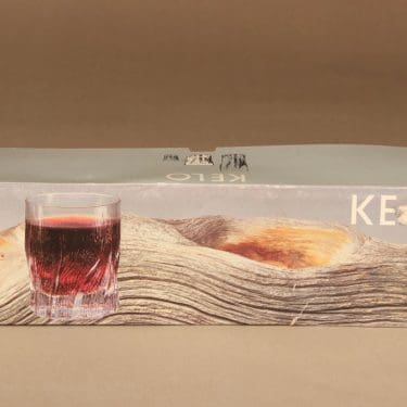 Iittala Kelo lasi, 25 cl, 4 kpl, suunnittelija Tapio Wirkkala, 25 cl