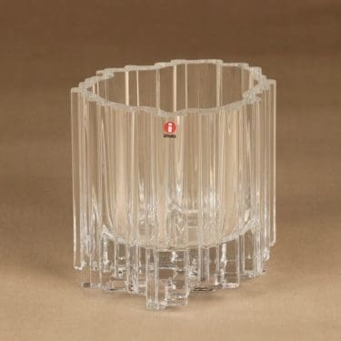 Iittala Arcadia maljakko, signeerattu, suunnittelija Tapio Wirkkala, signeerattu