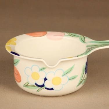 Arabia Poetica kastikekaadin, monivärinen, suunnittelija Dorrit von Fieandt, kukka, serikuva