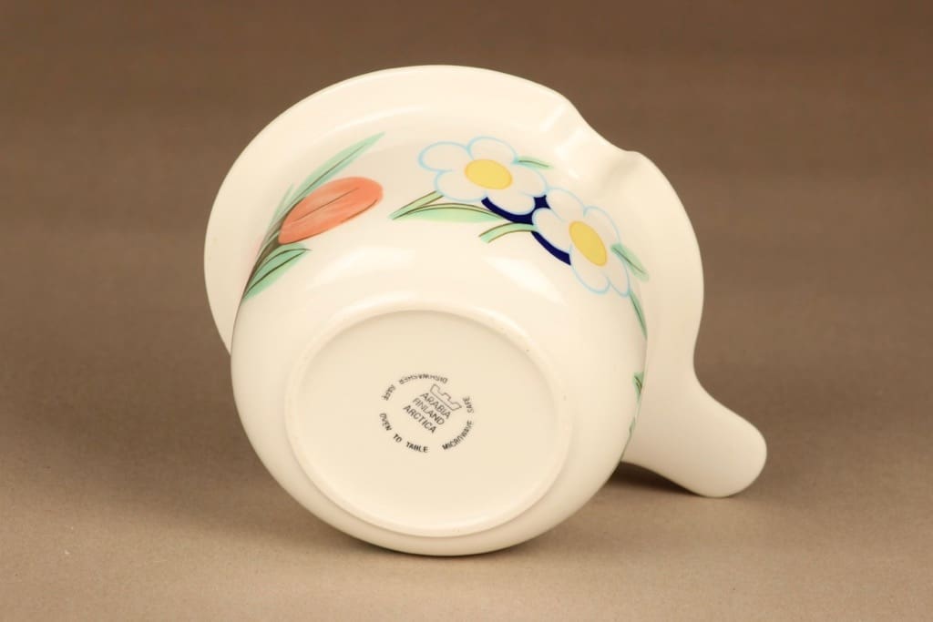 Arabia Poetica kastikekaadin, monivärinen, suunnittelija Dorrit von Fieandt, kukka, serikuva kuva 3