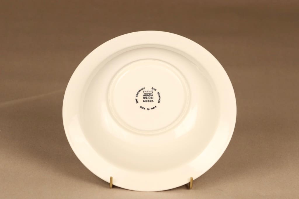 Arabia Poetica lautanen, syvä, suunnittelija Dorrit von Fieandt, syvä, kukka, serikuva kuva 3