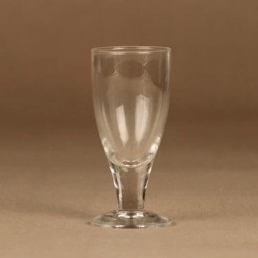 Nuutajärvi GN 46 viinilasi, kirkas, suunnittelija Gunnel Nyman,