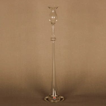 Kumela 351 kynttilänjalka, kirkas, suunnittelija Sirkku Kumela-Lehtonen,