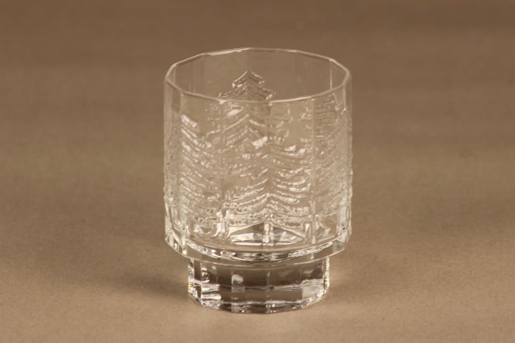 Iittala Kuusi lasi, kirkas, suunnittelija Jorma Vennola,