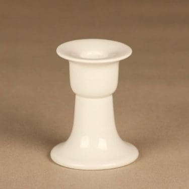 Arabia Arctica   kynttilänjalka, valkoinen, suunnittelija Heljä Liukko-Sundström,