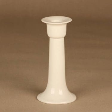 Arabia Arctica   kynttilänjalka, valkoinen, suunnittelija Heljä Liukko-Sundström,