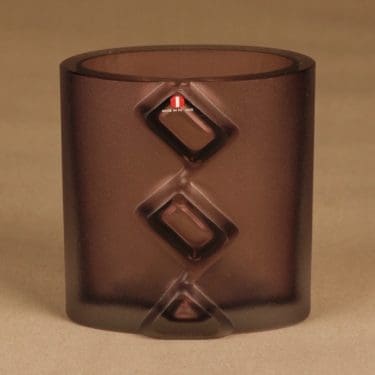 Iittala 3306 maljakko, signeerattu, suunnittelija Tapio Wirkkala, signeerattu, Signeerattu Tapio Wirkkala 3306