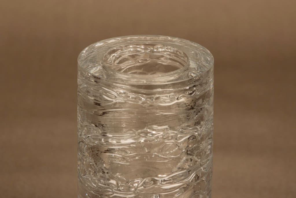 Iittala Arkipelago maljakko, kirkas, suunnittelija Timo Sarpaneva, massiivinen kuva 2