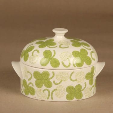 Arabia Apila liemikulho, kannellinen, suunnittelija Birger Kaipiainen, kannellinen