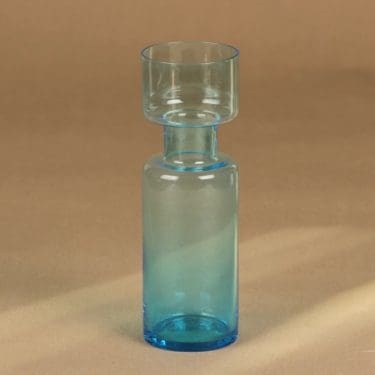 Nuutajärvi 1480 vase, turquoise designer Kaj Franck