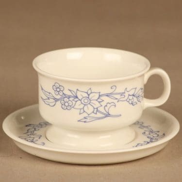 Arabia ND 3 Sininen keittiö tea cup designer Raija Uosikkinen