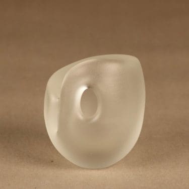 Iittala Hiidenkirnu art glass, signed designer Kaj Franck