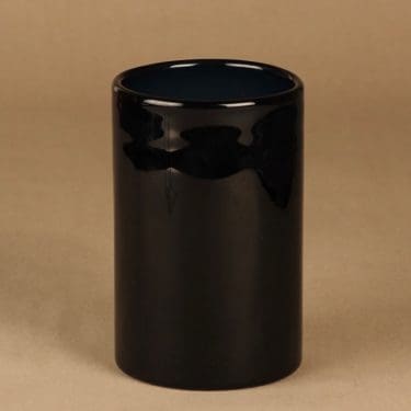 Nuutajärvi maljakko, sininen, suunnittelija Kaj Franck,