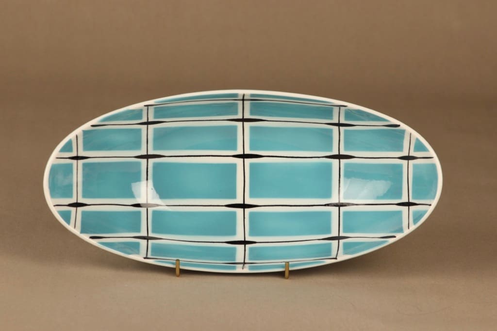 Arabia AR kulho, käsinmaalattu, suunnittelija Olga Osol, käsinmaalattu, retro kuva 3