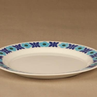 Arabia Ahmet lautanen, syvä, suunnittelija Raija Uosikkinen, syvä