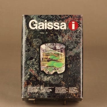 Iittala Gaissa vesilasi, 14 cl, 6 kpl, suunnittelija Tapio Wirkkala, 14 cl