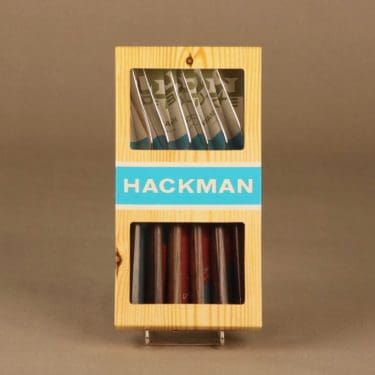 Hackman Lion de Luxe kalaveitsi, 6 kpl, suunnittelija Bertel Gadberg,