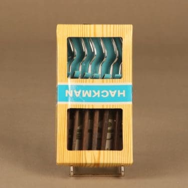 Hackman Lion de Luxe leikkelehaarukka, 6 kpl, suunnittelija Bertel Gadberg,