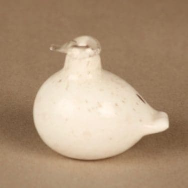 Nuutajärvi lintu , Kiiruna, suunnittelija Oiva Toikka, Kiiruna, signeerattu