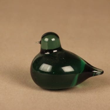 Nuutajärvi lintu , Pulmu, suunnittelija Oiva Toikka, Pulmu, signeerattu