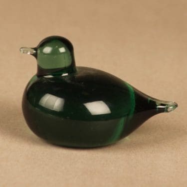 Nuutajärvi lintu , Pulmu, suunnittelija Oiva Toikka, Pulmu, signeerattu