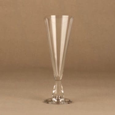 Iittala Tiima kuohuviinilasi, kirkas, suunnittelija Tapio Wirkkala,