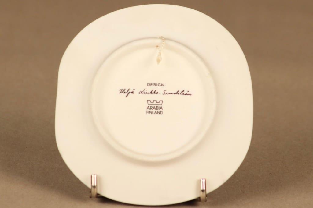 Arabia HLS seinälautanen, Merimaisema, suunnittelija Heljä Liukko-Sundström, Merimaisema, pieni, serikuva kuva 2