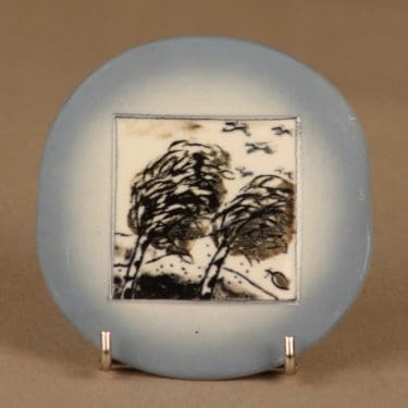 Arabia HLS seinälautanen, Syksy, suunnittelija Heljä Liukko-Sundström, Syksy, pieni, serikuva