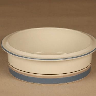 Arabia Uhtua kulho, suunnittelija Inkeri Leivo, raitakoriste