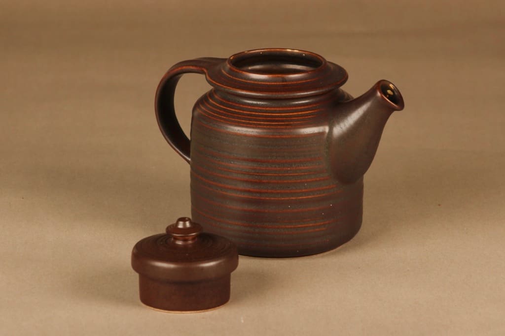 Arabia Mahonki teekaadin, 1 l, suunnittelija Göran Bäck, 1 l, matta kuva 2