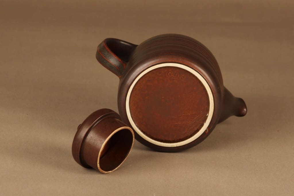 Arabia Mahonki teekaadin, 1 l, suunnittelija Göran Bäck, 1 l, matta kuva 3