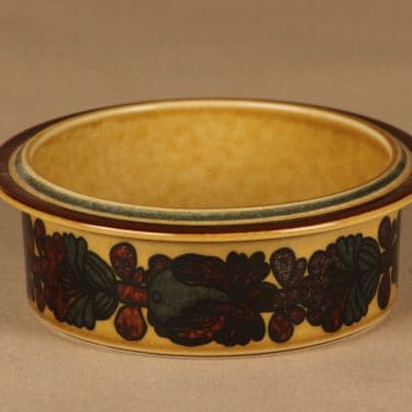 Arabia Otso bowl brown designer Raija Uosikkinen