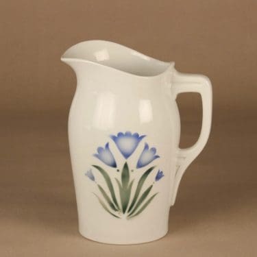 Arabia Sinikello pesukaadin, sininen, vihreä, suunnittelija , kukka, puhalluskoriste