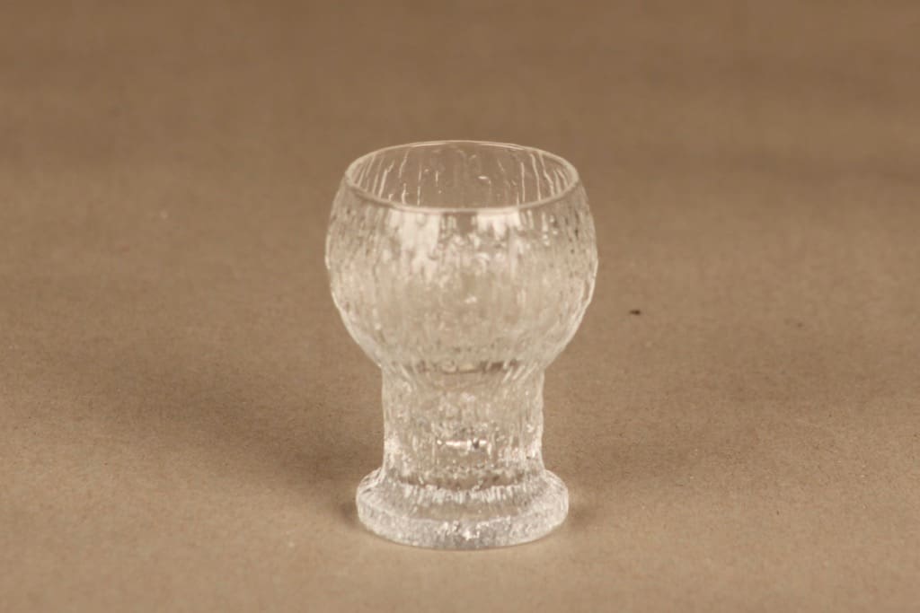 Iittala Kekkerit snapsilasi, 4 cl, suunnittelija Timo Sarpaneva, 4 cl