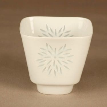 Arabia FK riisiposliini, maljakko, suunnittelija Friedl Holzer-Kjellberg, maljakko