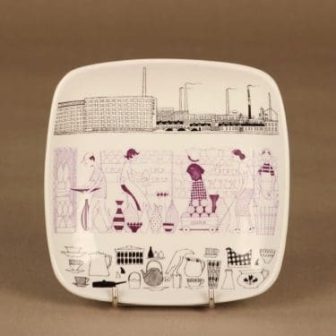 Arabia Emilia plate designer Raija Uosikkinen