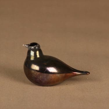 Nuutajärvi lintu , Hippiäinen, suunnittelija Oiva Toikka, Hippiäinen, signeerattu