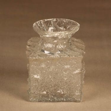 Iittala vase Crocus, signed designer Timo Sarpaneva