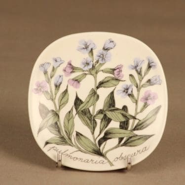 Arabia Botanica seinälautanen Imikkä suunnittelija Esteri Tomula