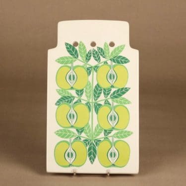 Arabia Pomona Apple clipping board designer Raija Uosikkinen