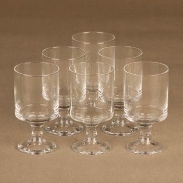 Iittala Karelia väkeväviinilasi 6 kpl suunnittelija Tapio Wirkkala