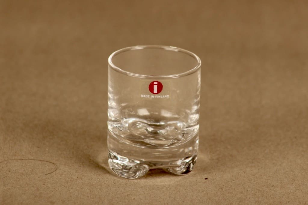 Iittala Gaissa snapsilasi suunnittelija Tapio Wirkkala