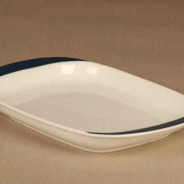 Arabia FL 28 tarjoiluvati, sininen, valkoinen, suunnittelija ,