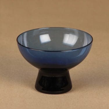 Iittala 2092 annoskulho, sininen, suunnittelija Tapio Wirkkala, sininen