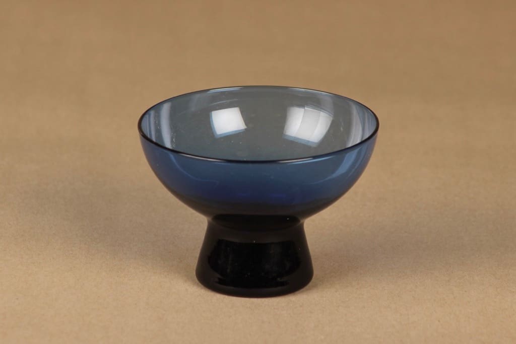 Iittala 2092 annoskulho, sininen, suunnittelija Tapio Wirkkala, sininen